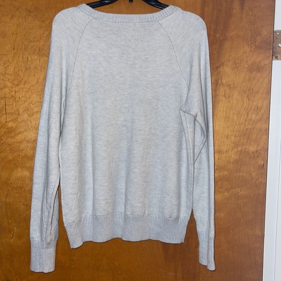 Max & Mia Soft Gray Ladies Sweater - Picture 2 of 3
